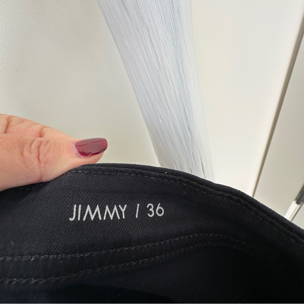 Fidelity Denim Jimmy Tailored Fit Lumina Twill Midnight Color Jeans Size 36 - Picture 9 of 11